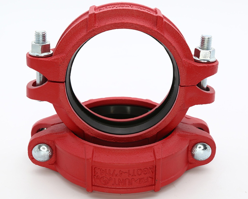 Flexible couplings absorb thermal movement in long horizontal piping systems