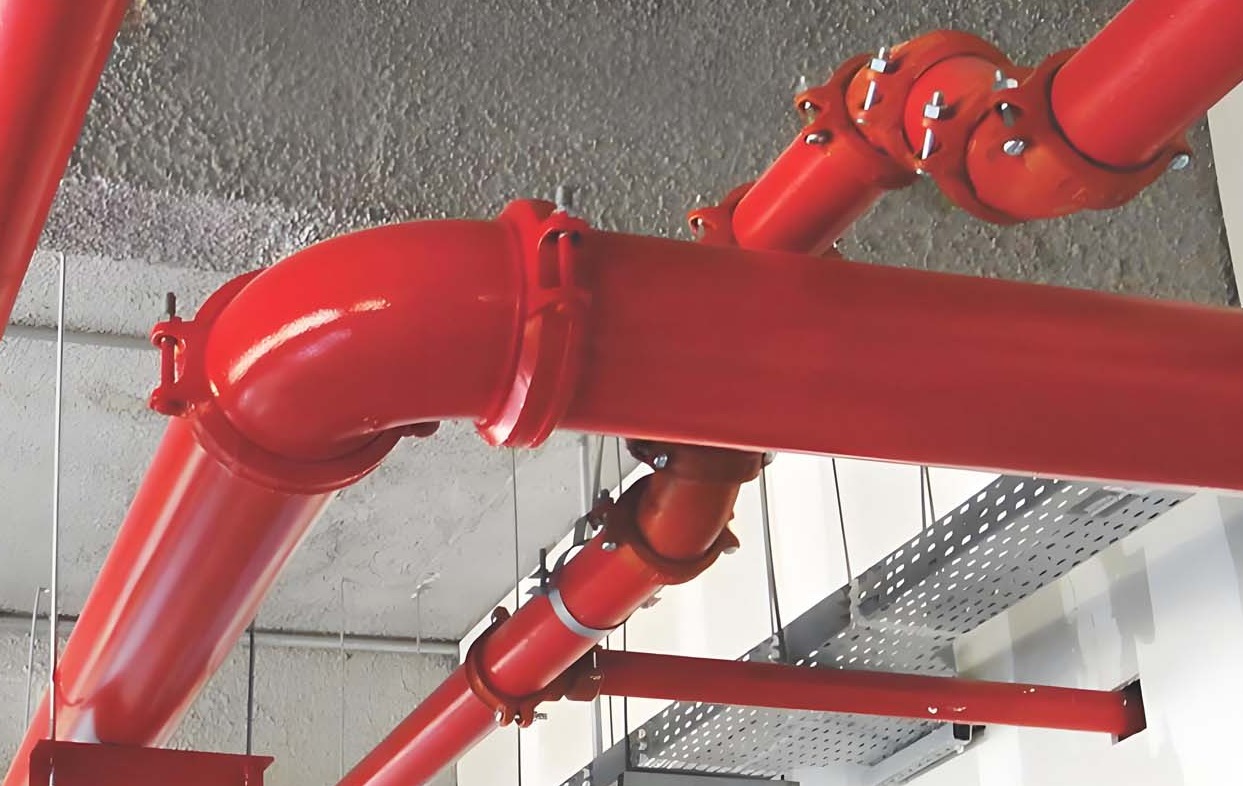 Adaptable grooved pipe fittings simplify maintenance and complex layouts