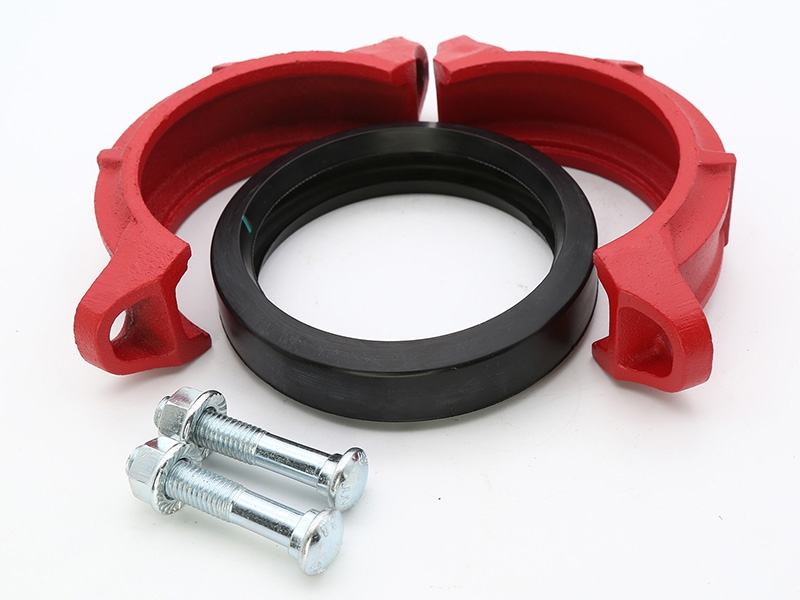 Grooved pipe fittings provide flexible, vibration-resistant installation efficiency