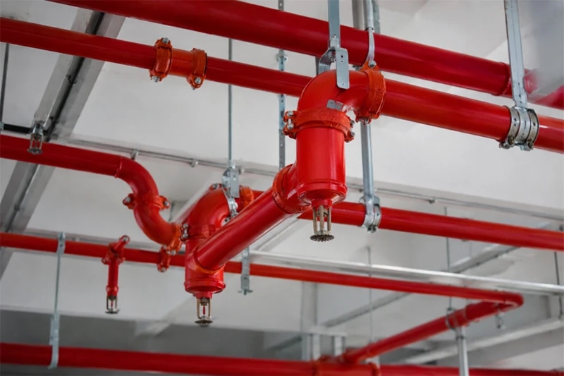 Grooved piping reduces installation time and labor costs